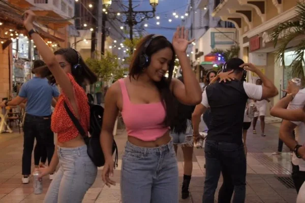 Silent Party in Santo Domingo