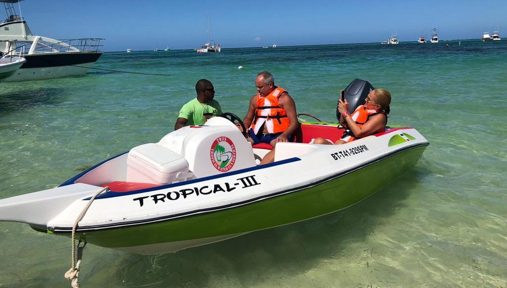 Speedboat in punta cana